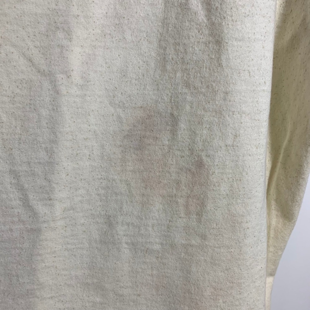 Disney World Spirit Jersey Cream Speckled Mickey Mouse Castle Long Sleeve Womens - Picture 8 of 15